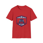 Shoreline Driven Salt & Sand T-Shirt — Coastal 4x4 Beach Adventure Tee