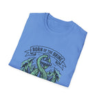 Anchor Skull T-Shirt — "Born of the Brine / Death or Depth" Nautical Graphic Tee