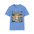 Ocracoke Lighthouse T-Shirt — Vintage Coastal Beacon Tee