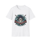 Skull Mariner T-Shirt — "Storm Born, Hatteras Village" Nautical Graphic Tee