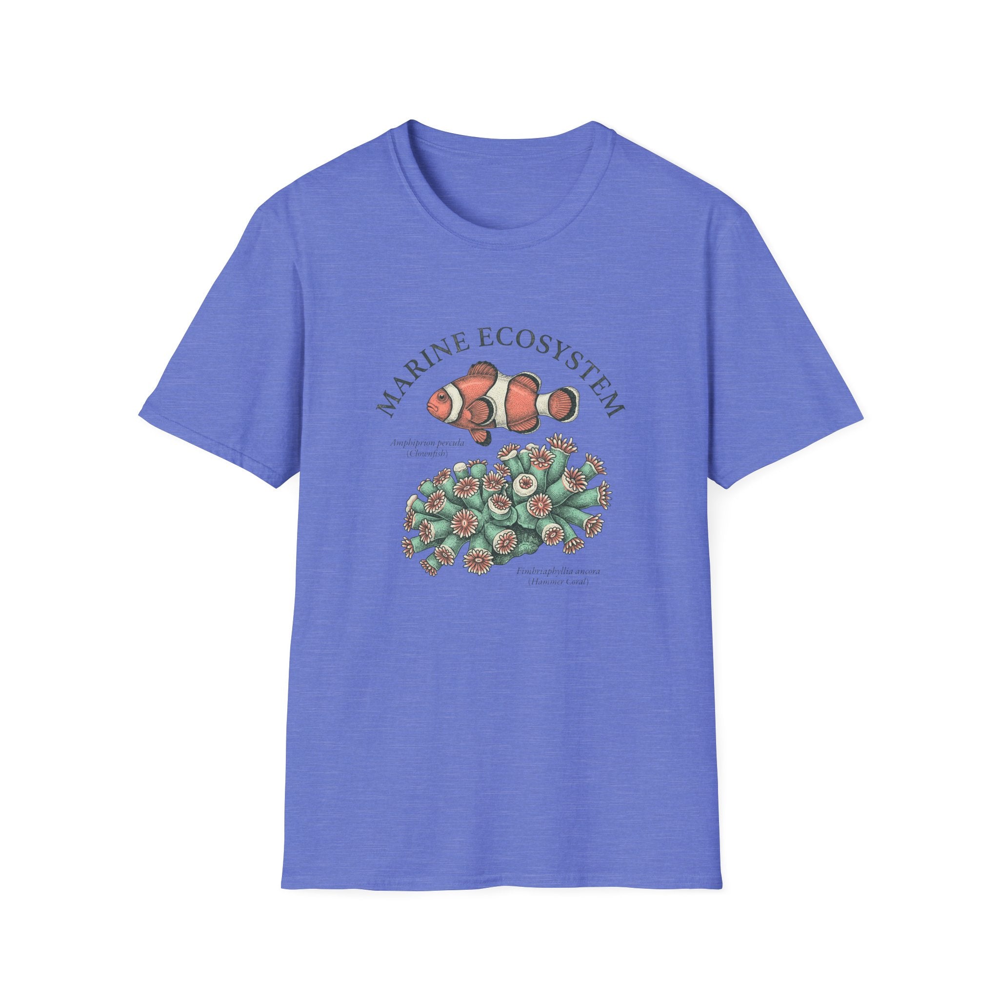 Marine Ecosystem Clownfish & Coral T-Shirt