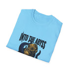 Into the Abyss T-Shirt — Deep Sea Diver & Octopus Graphic Tee