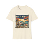 Outer Banks T-Shirt — 'Outer Banks: Salt Air & Atlantic Nights' Vintage Coastal Tee