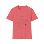 Anglerfish Anatomy Tee — Scientific Diagram Fish T-Shirt with “Anatomy of an Anglerfish” Design