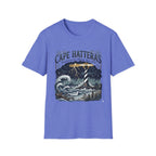 Cape Hatteras Lighthouse Storm T-Shirt — Weathering the Atlantic Since 1870