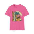 Surf Wave T-Shirt – "Wild Current Heavy Water Only" Graphic Tee