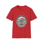 Octopus Bubble Blower T-Shirt — "Professional Bubble Blower" Retro Nautical Tee