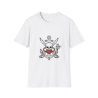 Pirate Skull Anchor T-Shirt — “The Briney Deep” Nautical Crew Tee