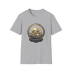 Ocean Brand Vintage Logo T-Shirt — Nautical Sun & Waves Graphic
