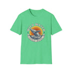 Wild Water Cold Soul Whale T-Shirt — Vintage Ocean Sunset Tee