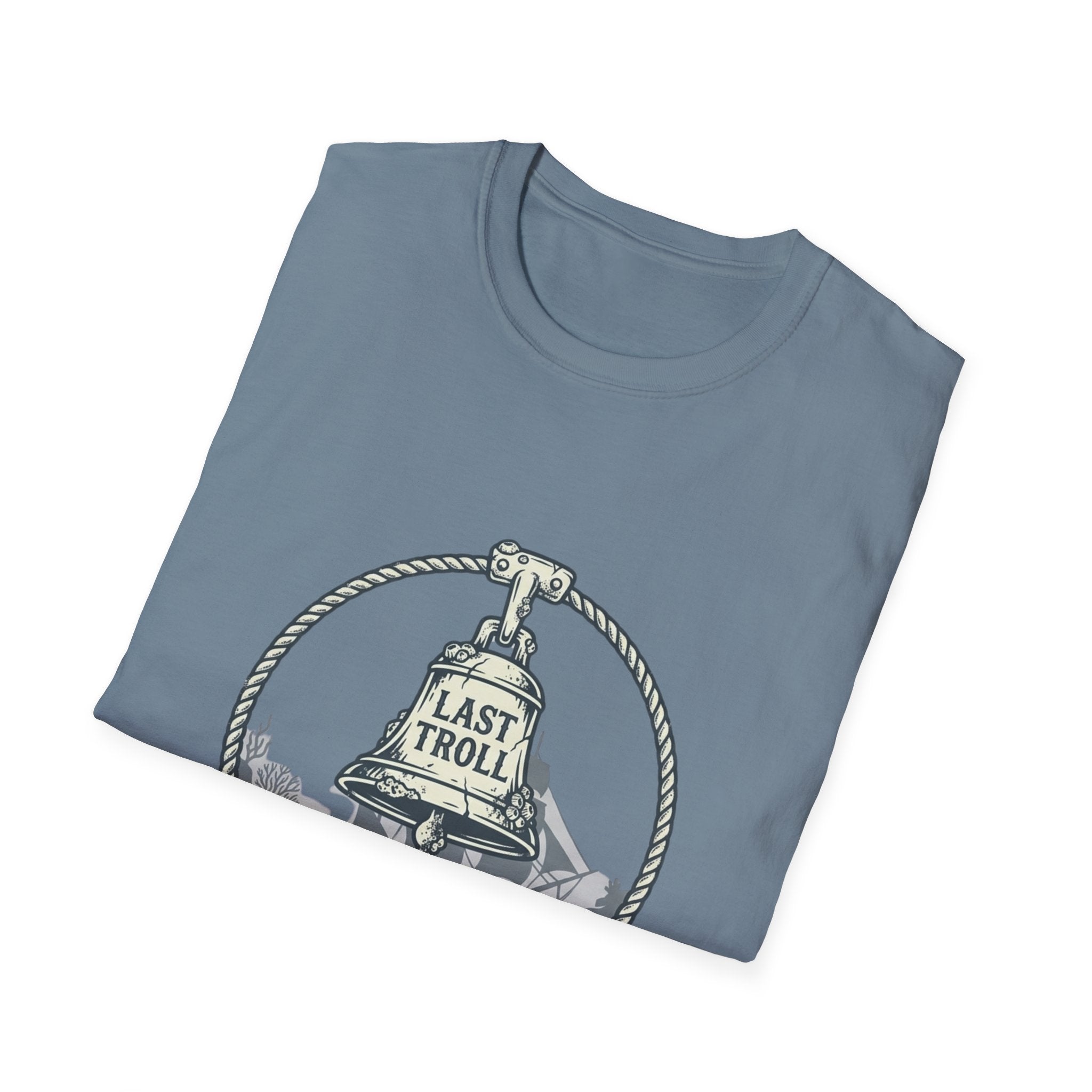 T-Shirt — 'Last Troll' Nautical Dive Badge Tee (Dive the Legends)