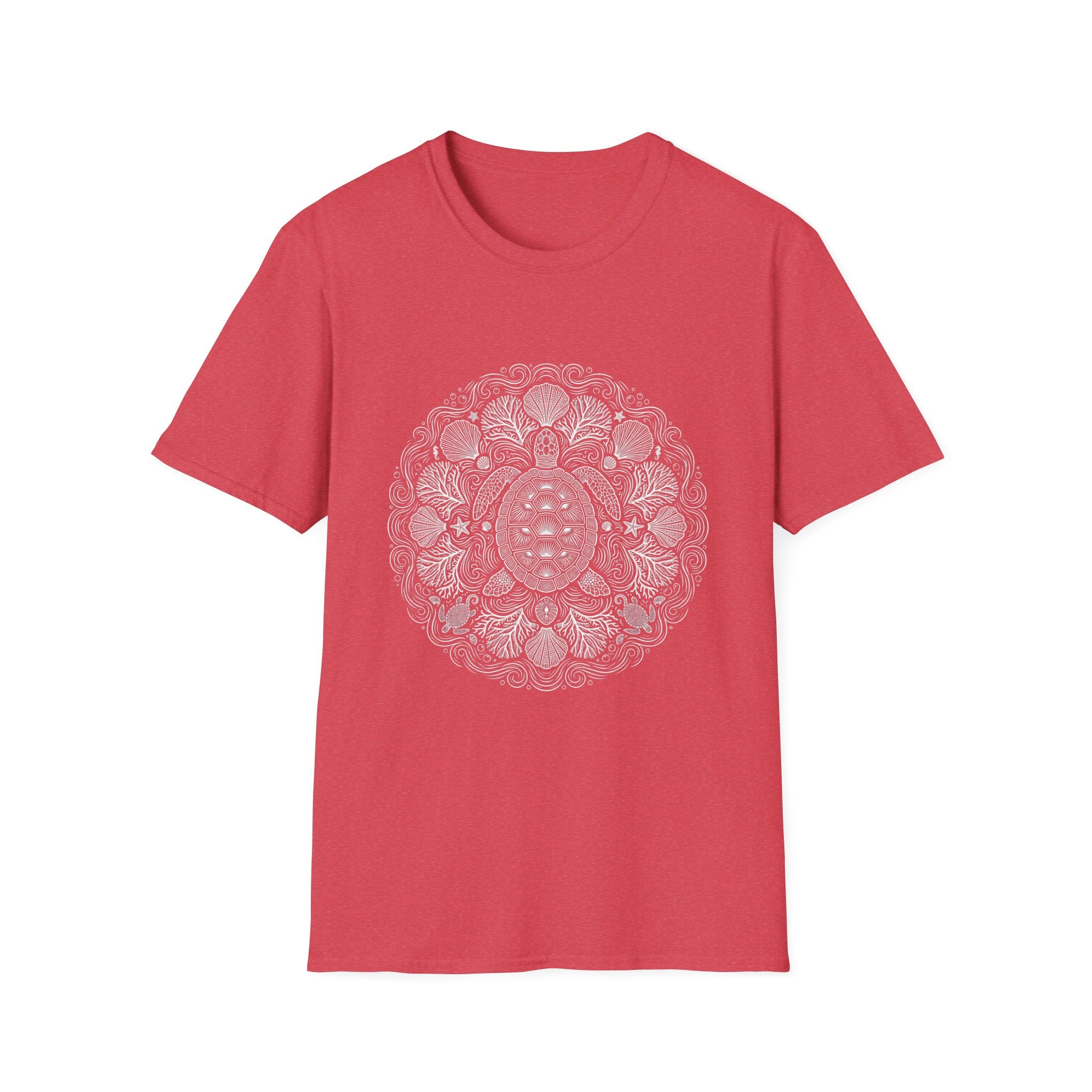 T-Shirt — Intricate Mandala Turtle Graphic Tee