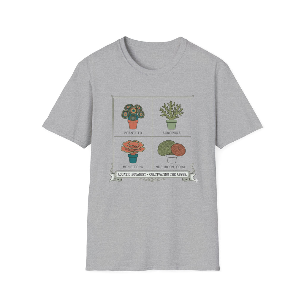 Plant Lover T-Shirt — Botanical Pots Design (Succulent & Cactus)