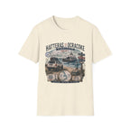 Outer Banks Road Trip T‑Shirt — Hatteras to Ocracoke Coastal Vintage Design