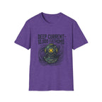 Deep Current T-Shirt — 'Deep Current 10,000 Fathoms' Vintage Diver Graphic Tee