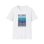 Deep Current Graphic T-Shirt — 'Pressure Builds Character' Ocean Diver Tee