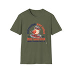 T-Shirt — "Professional Wave Dodger: Zero Turns Given" Surf Humor Tee