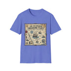 Treasure Fleet T-Shirt — 1715 Spanish Shipwreck Map Vintage Dive Tee