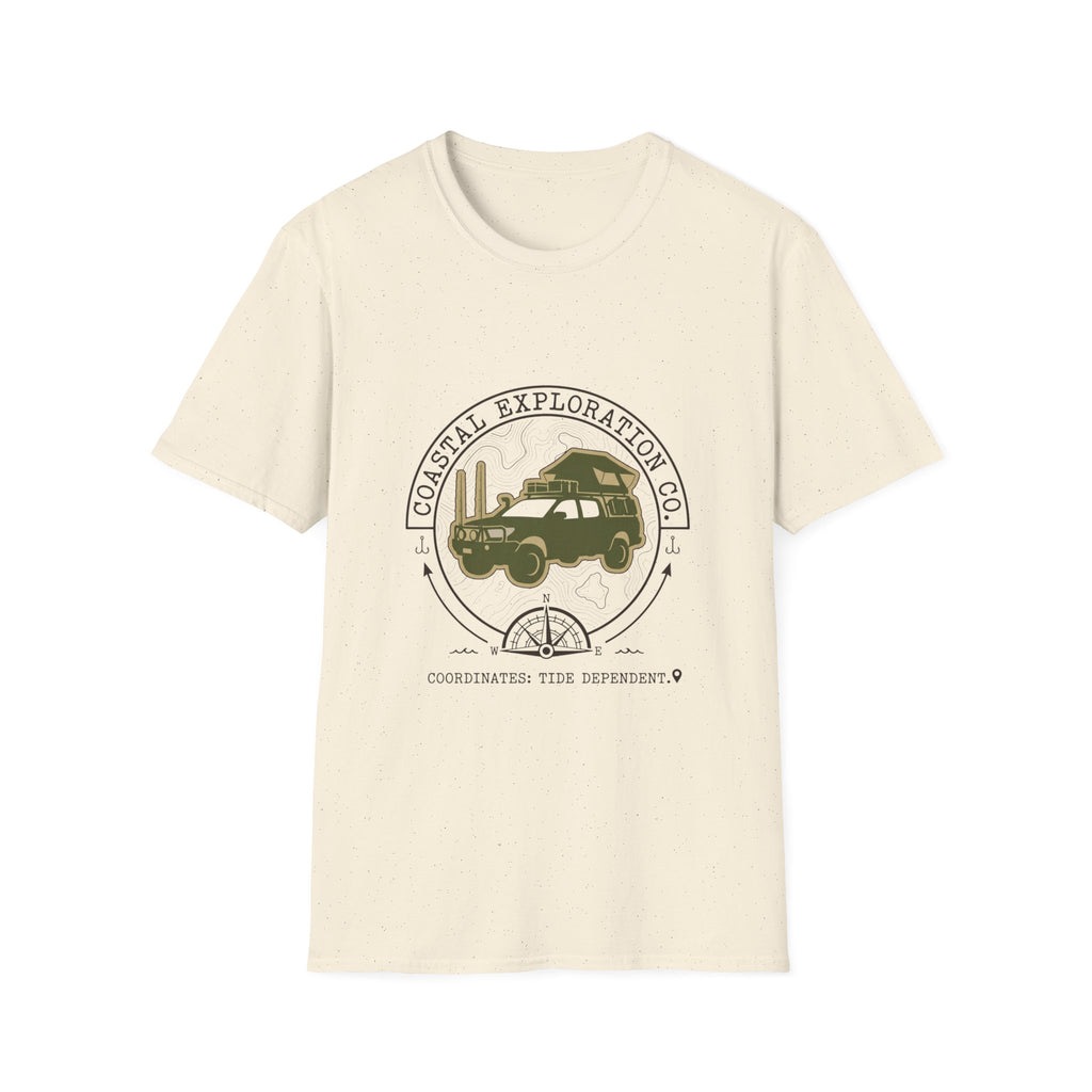 Coastal Exploration Jeep T-Shirt – Adventure Off-Road Graphic Tee