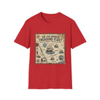 Treasure Fleet T-Shirt — 1715 Spanish Shipwreck Map Vintage Dive Tee