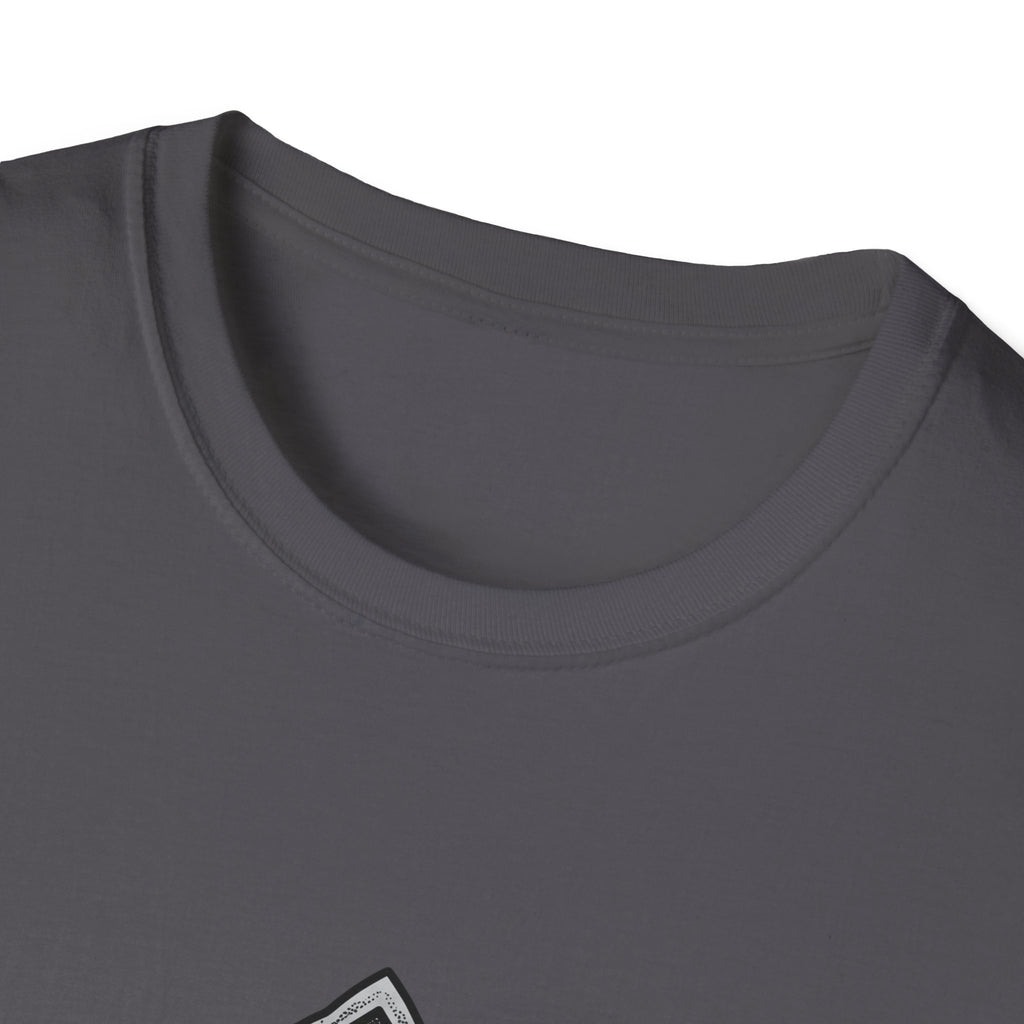 Shark Vintage Crest T-Shirt — "Respect the Current" Nautical Graphic Tee