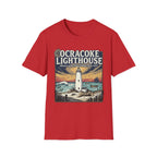 Ocracoke Lighthouse T-Shirt — Vintage Coastal Beacon Tee