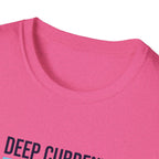 T-shirt graphique Deep Current — T-shirt de plongeur océanique « La pression forge le caractère »