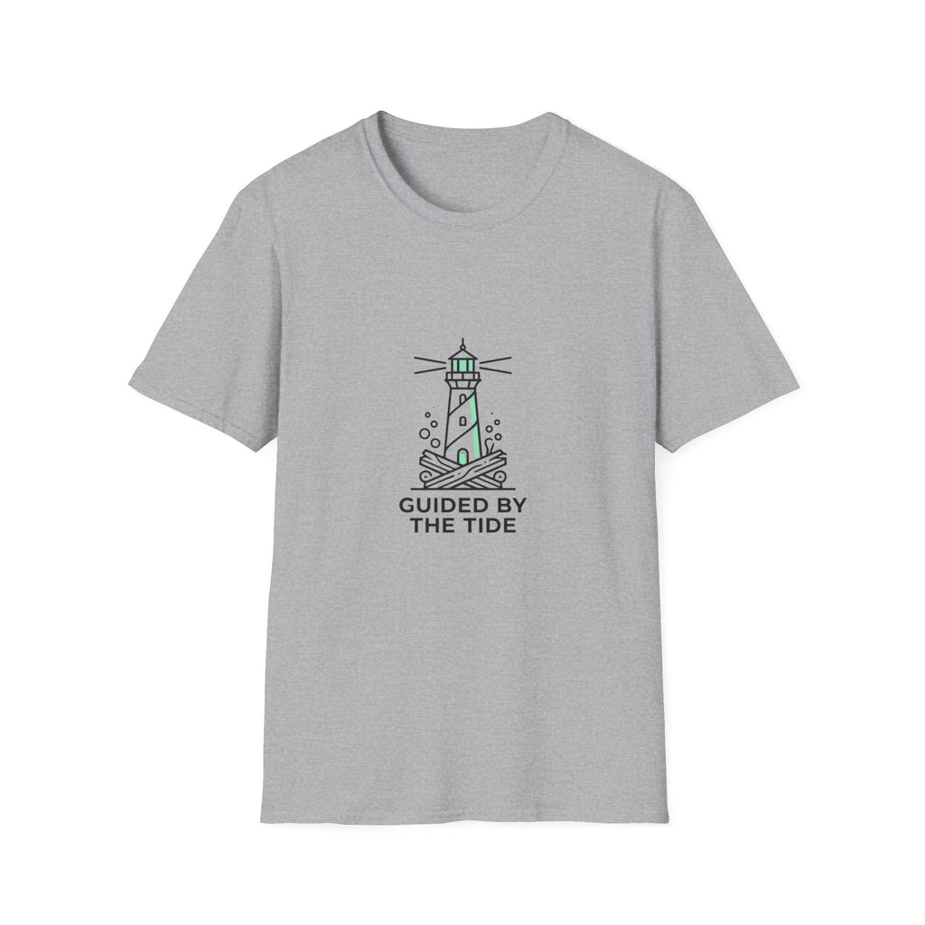 Lighthouse 'Guided by the Tide' Graphic T-Shirt