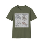 Nautilus Anatomy T-Shirt – The Deep Blue Lab Vintage Sea Life Tee