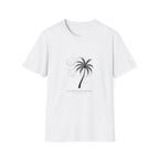 Palm Tree Graphic T-Shirt — Minimal Coastal Vibe (The California Dream)