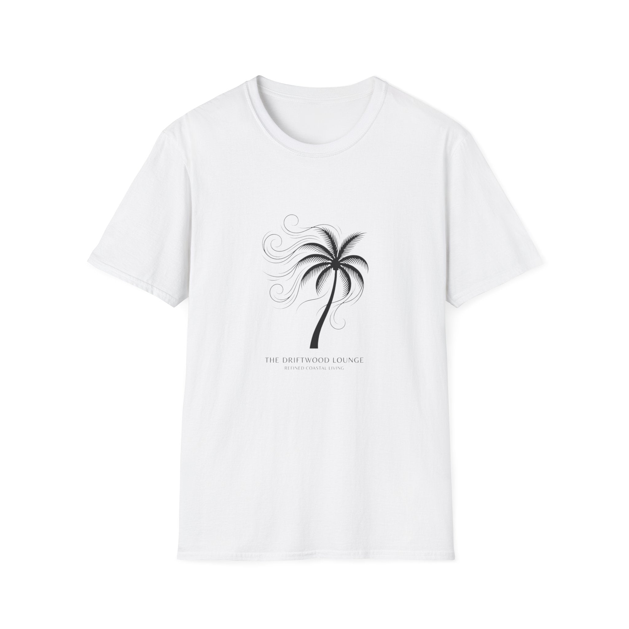 Palm Tree Graphic T-Shirt — Minimal Coastal Vibe (The California Dream)