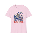 Scuba Squad T-Shirt — 'Adventures in the Deep' Vintage Diver Octopus Graphic Tee