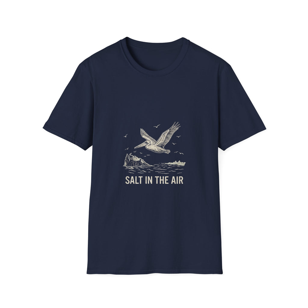 Salt in the Air Seagull Beach T-Shirt
