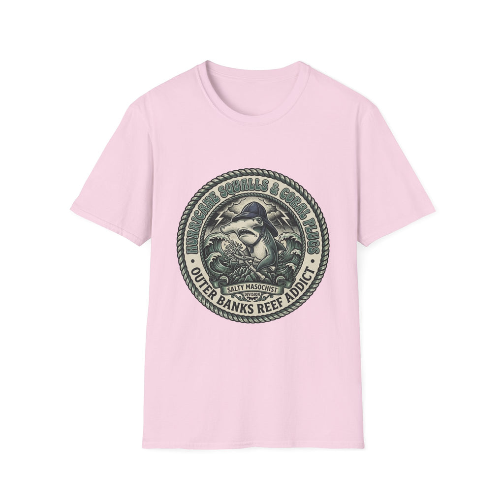 Outer Banks Reef Addict T-Shirt — Vintage Surf & Ocean Conservation Tee