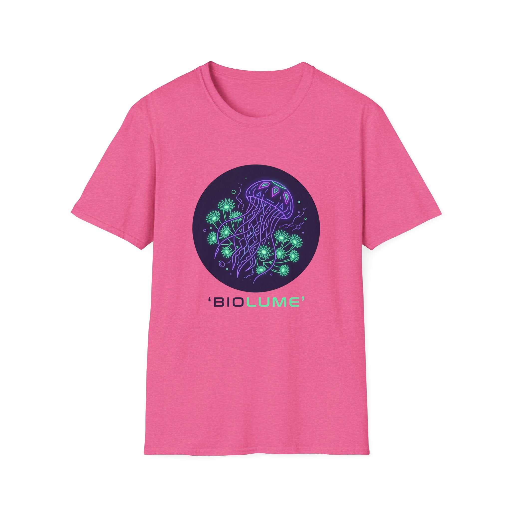 Biolume Jellyfish T-Shirt — Glowing Deep Sea Graphic Tee