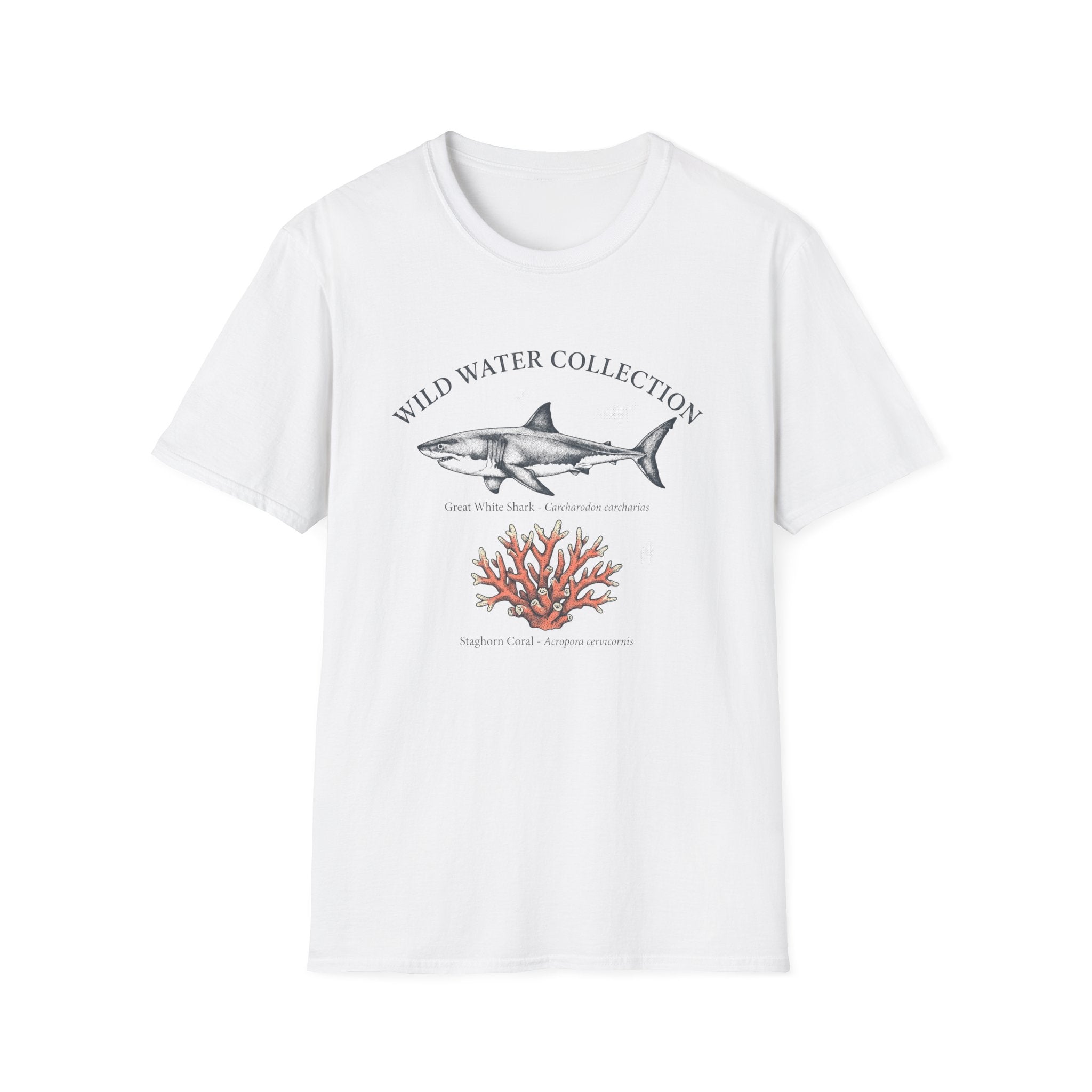 Shark & Coral 'Wild Water Collection' T-Shirt
