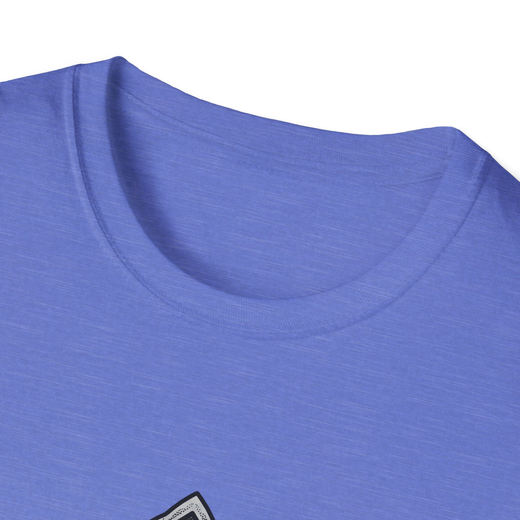 Shark Vintage Crest T-Shirt — "Respect the Current" Nautical Graphic Tee