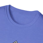 Shark Vintage Crest T-Shirt — "Respect the Current" Nautical Graphic Tee