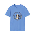 Moka Pot Tee — "Dark Roasted & Dangerous" Coffee T-Shirt