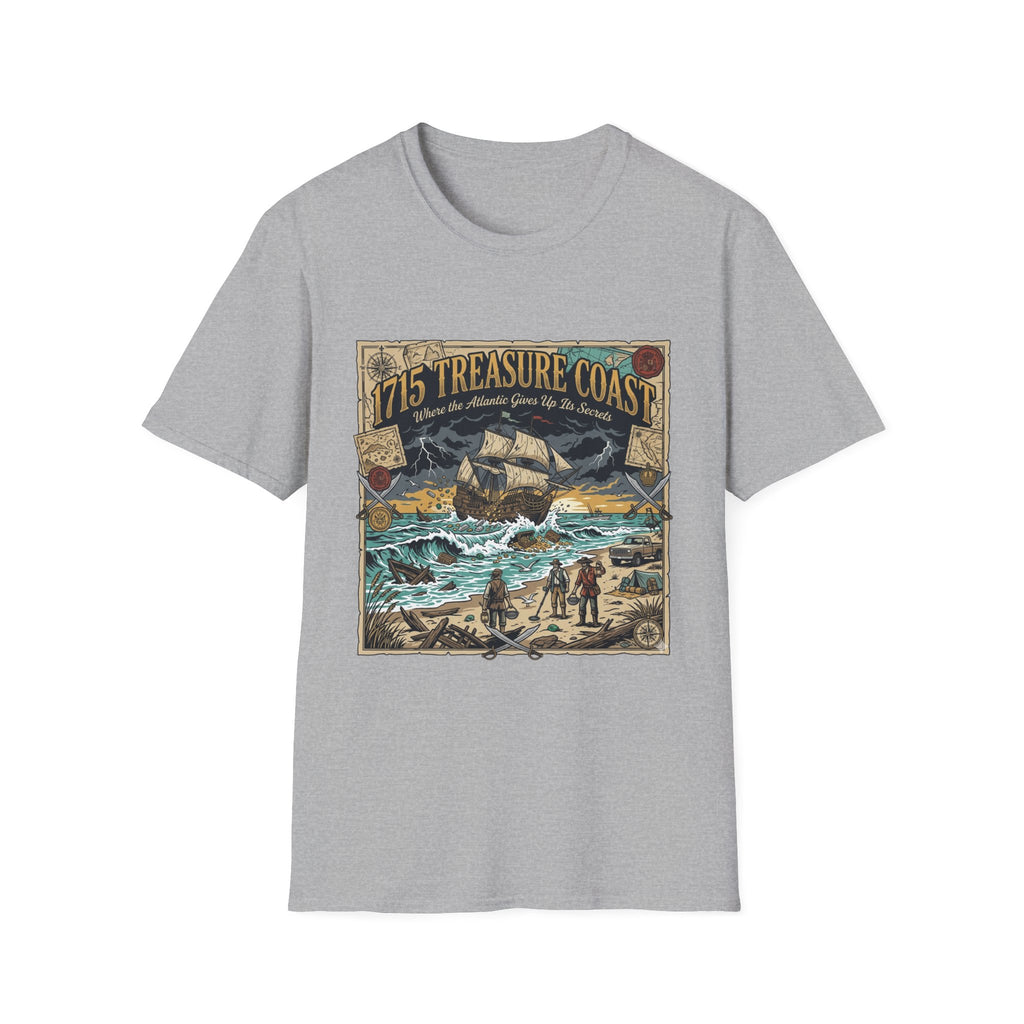 Treasure Coast 1715 Vintage Ship T-Shirt