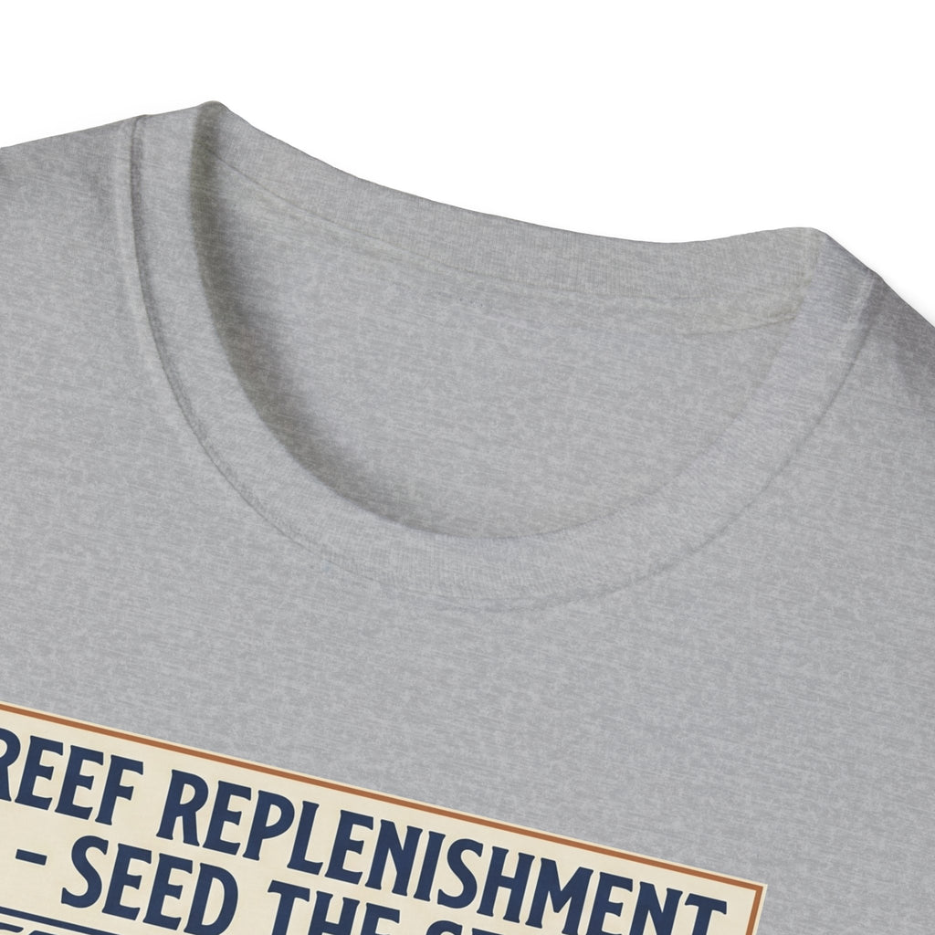 Reef Replenishment T-Shirt – Wild Water Co. 'Seed the Seas' Coral Conservation Tee