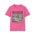 Saltwater & Carolina Skies T-Shirt — Outer Banks Vintage Beach Tee