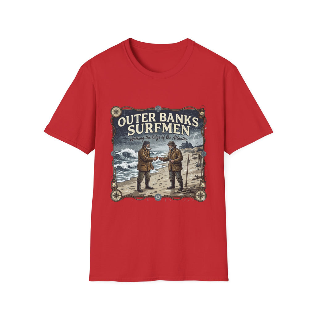 Outer Banks Surfmen T-Shirt — Vintage Coast Rescue Design