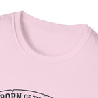 Anchor Skull T-Shirt — "Born of the Brine / Death or Depth" Nautical Graphic Tee
