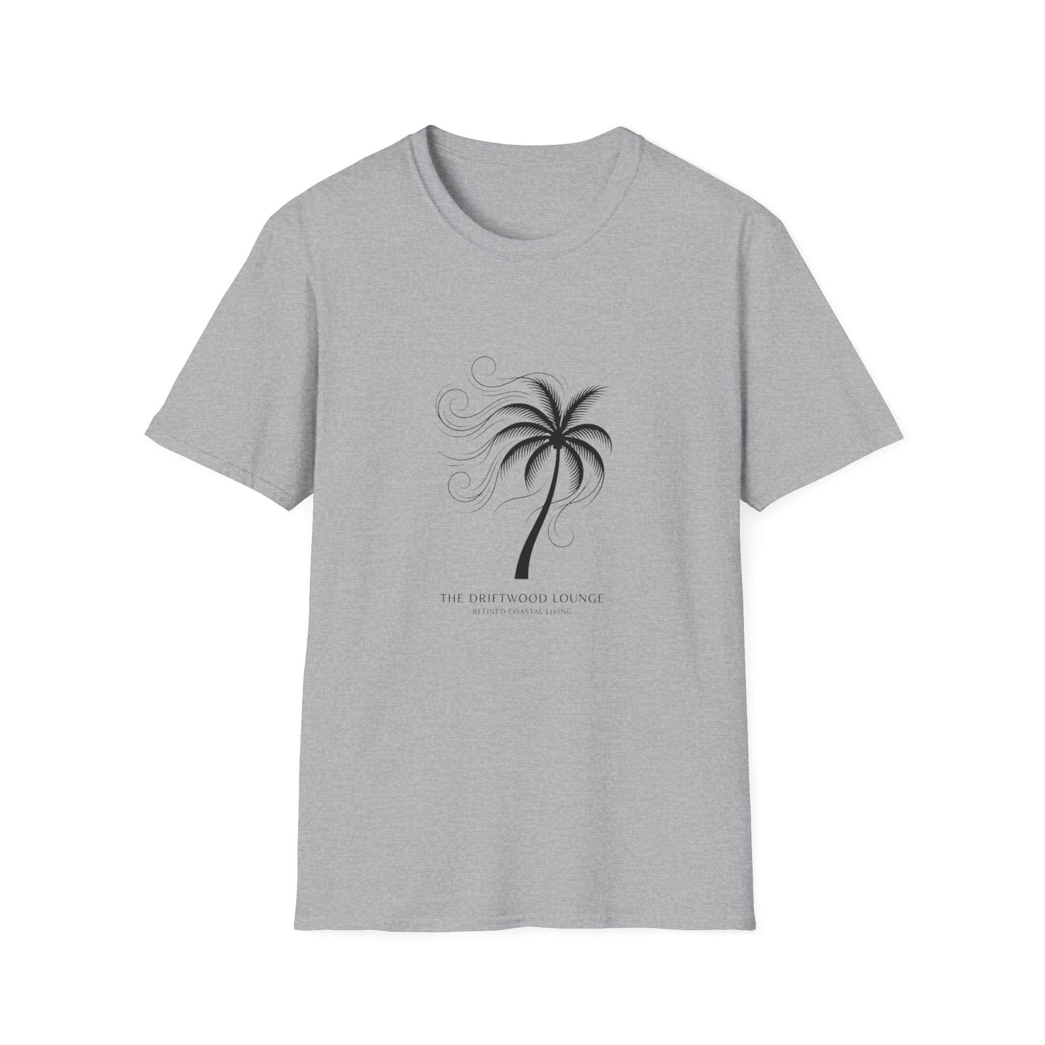 Palm Tree Graphic T-Shirt — Minimal Coastal Vibe (The California Dream)