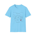 Anglerfish Anatomy Tee — Scientific Diagram Fish T-Shirt with “Anatomy of an Anglerfish” Design