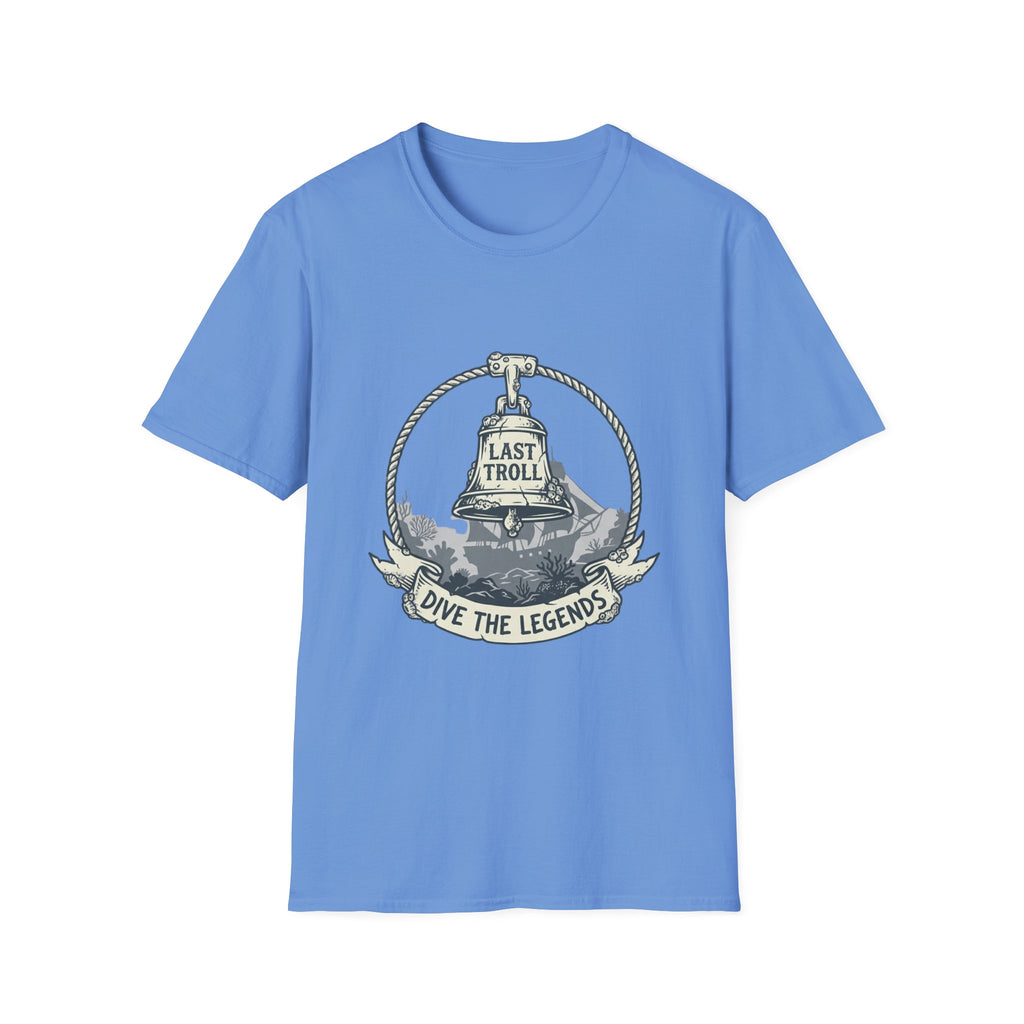 T-Shirt — 'Last Troll' Nautical Dive Badge Tee (Dive the Legends)