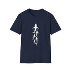 Shark Family Graphic T-Shirt — Vertical White Sharks Design
