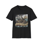 Fall of Blackbeard 1718 T-Shirt — Historic Pirate Battle Tee