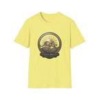 Ocean Brand Vintage Logo T-Shirt — Nautical Sun & Waves Graphic